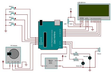 rfid based attendance system using avr|rfid based attendance circuit.